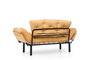 Atelier Del Sofa Nitta - Sofá-Cama de 2 Plazas Mostaza